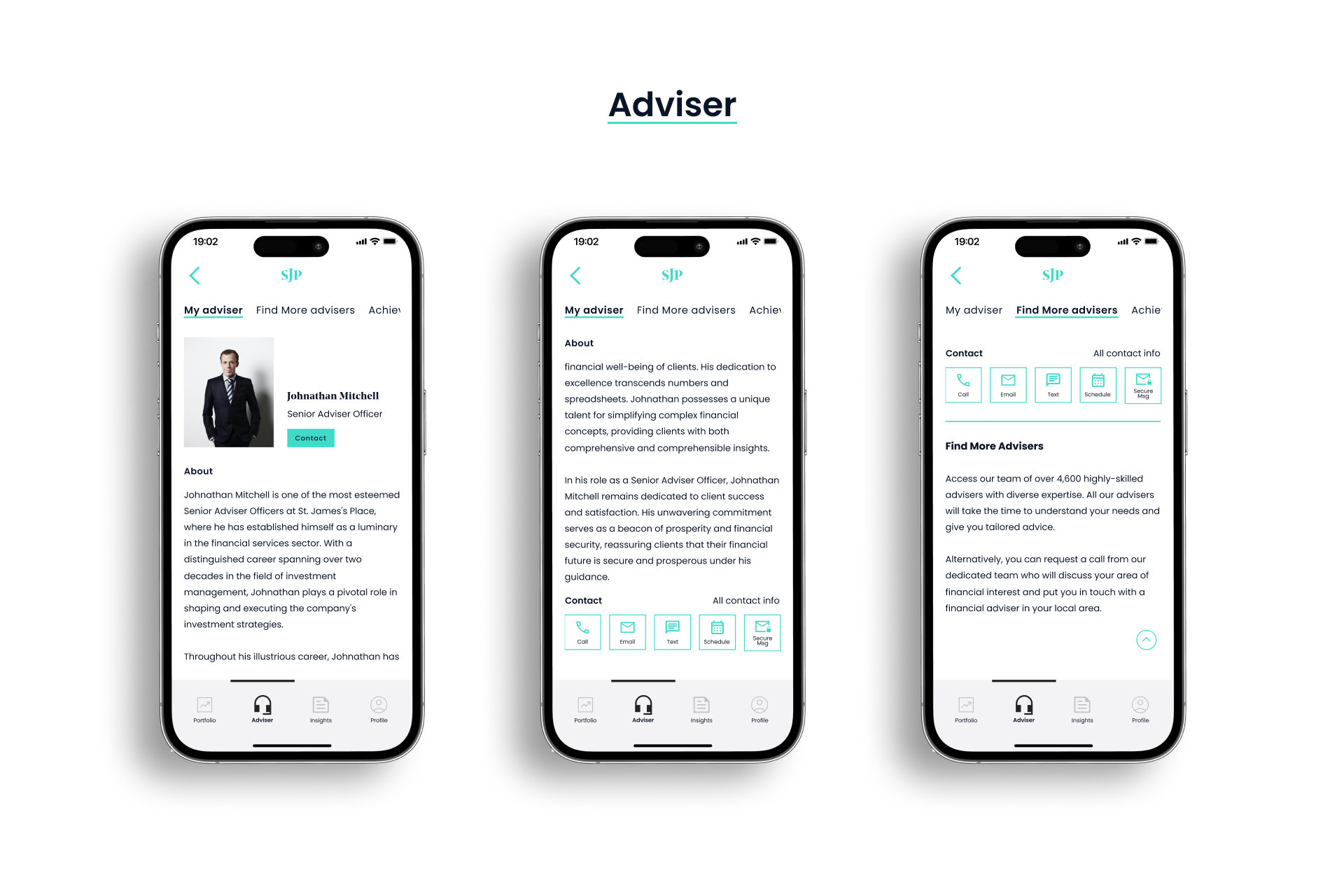 Adviser section